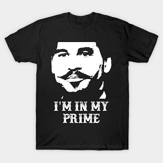 Tombstone - Doc Holiday : "I'm In My Prime." T-Shirt by devilcat.art